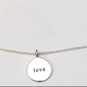 GENUINE .925  Love disc PENDANT